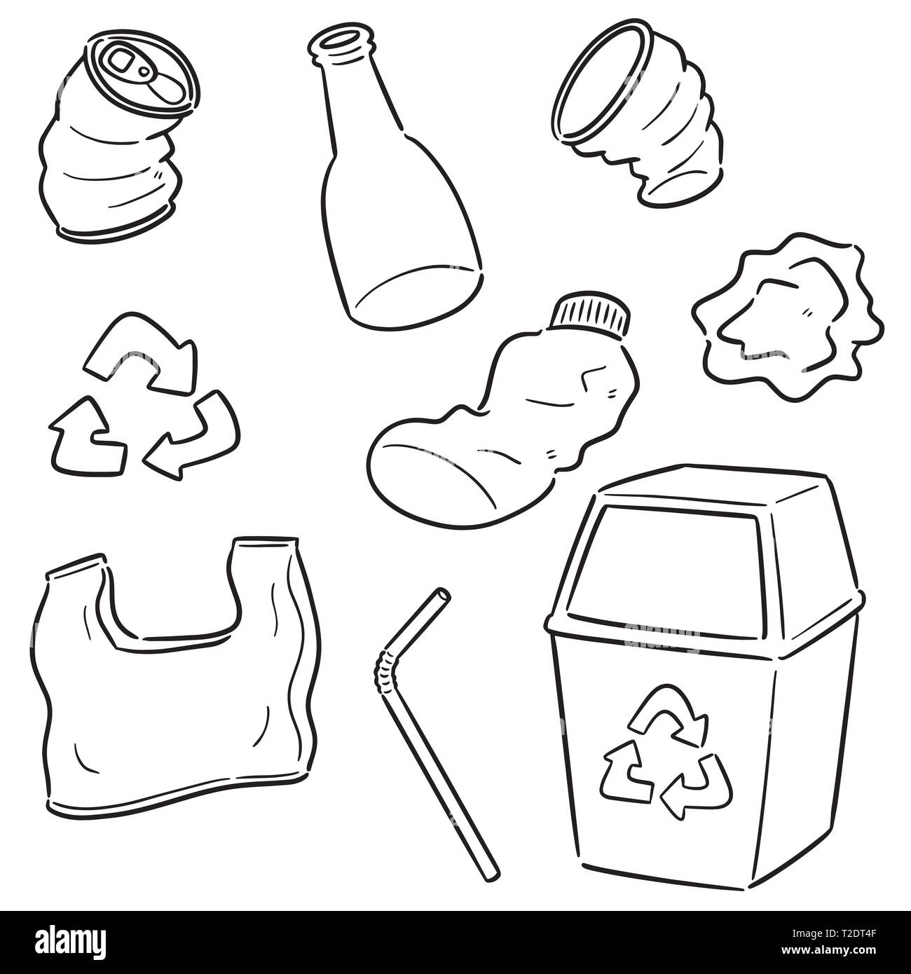 10,964 Trash Sketch Images, Stock Photos & Vectors | Shutterstock