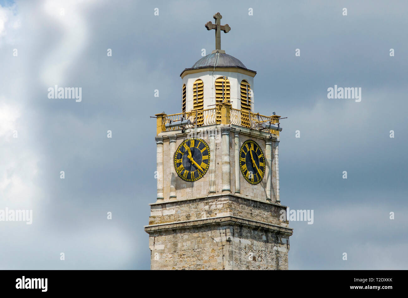 Clock Tower Bitola, Macedonia Stock Photo Alamy