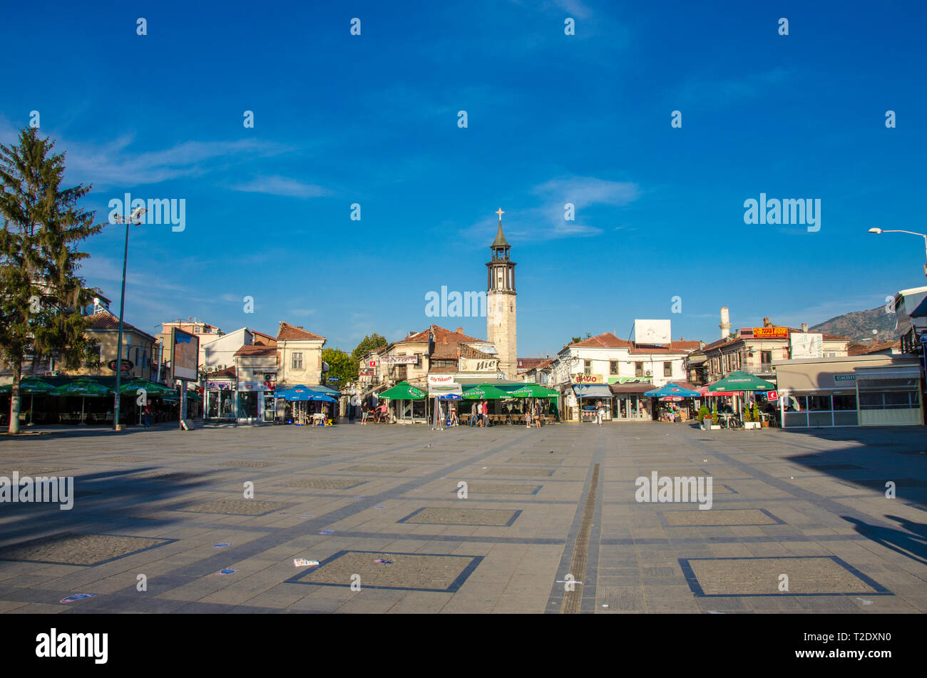 Clock Tower Prilep, Macedonia Stock Photo Alamy