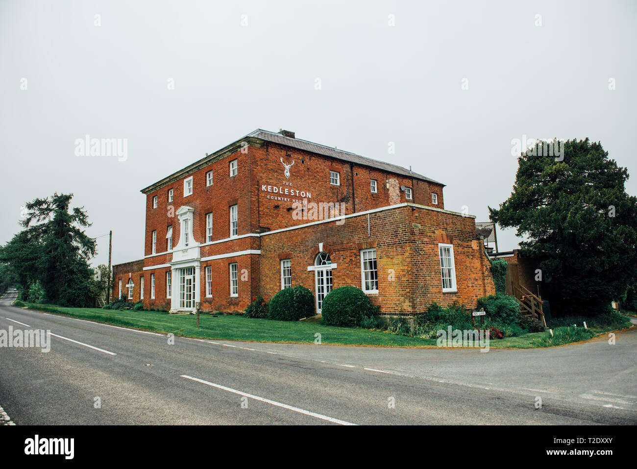 The Kedleston Country House, quarndon derby Stock Photo Alamy