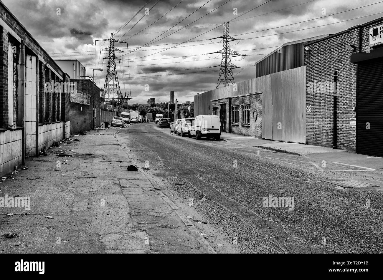 Industrial regeneration Black and White Stock Photos & Images Alamy