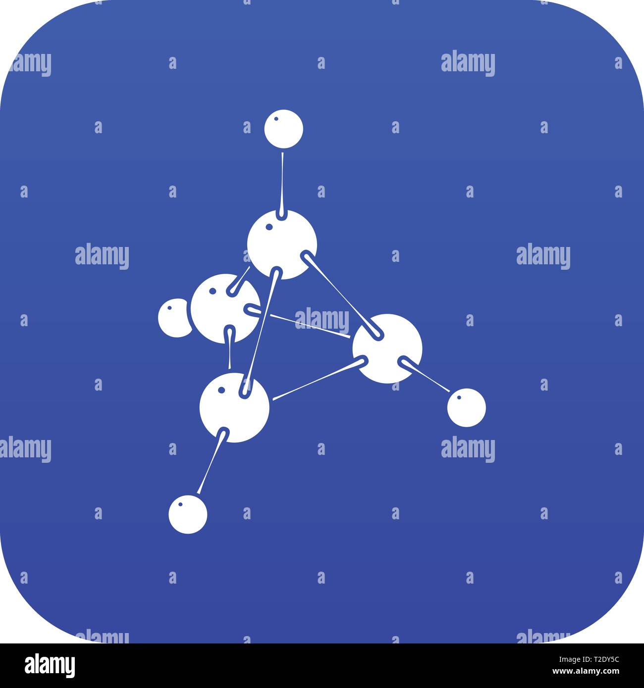 Methanol icon blue vector Stock Vector Image & Art - Alamy