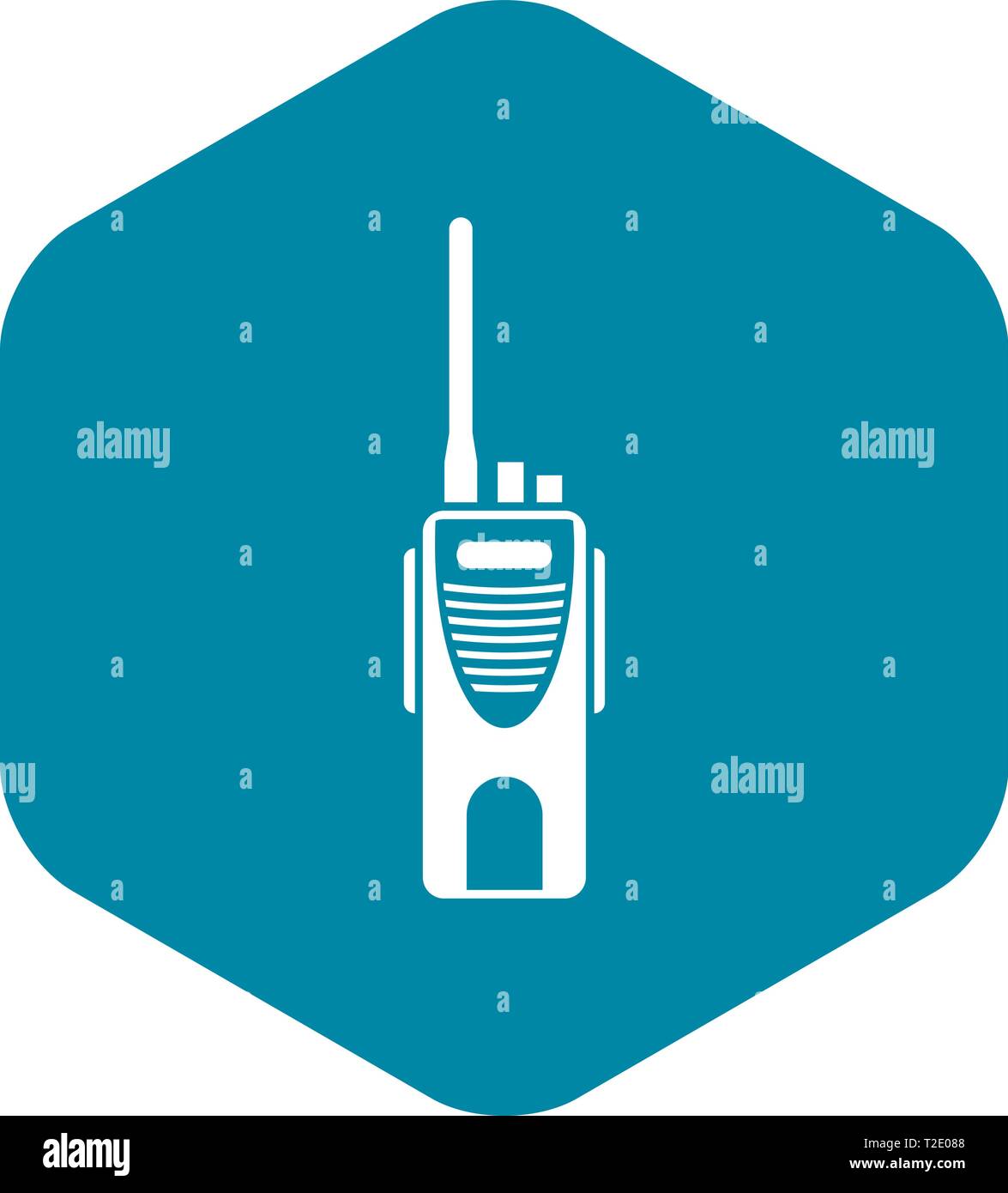 Radio transmitter icon, simple style Stock Vector Image & Art Alamy