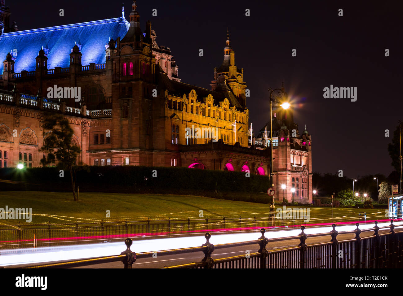 The Old Kelvingrove Art Gallery and Museum in Glasgow Stock Photo - Alamy