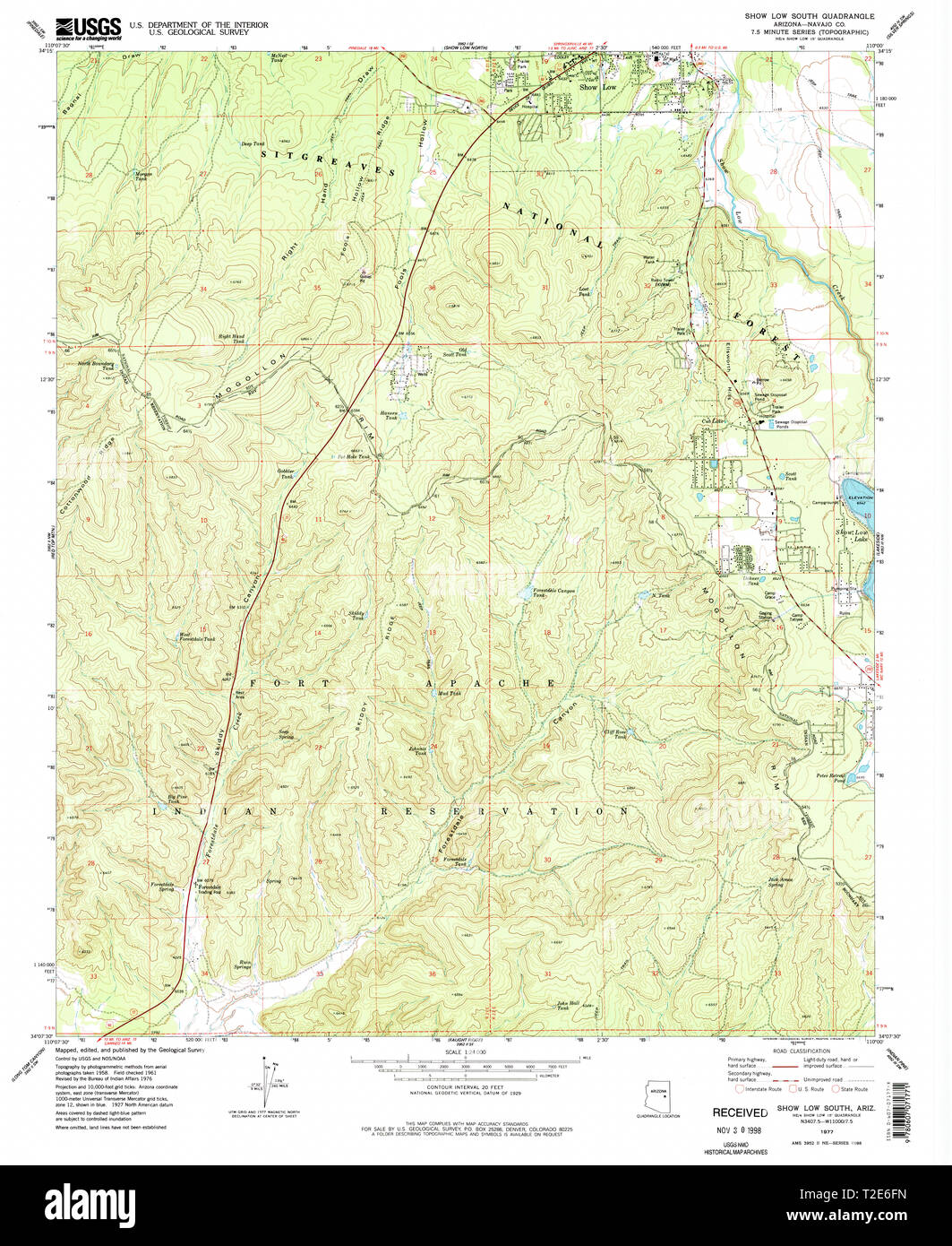 Show Low Az Map Show Low Az Cut Out Stock Images & Pictures - Alamy