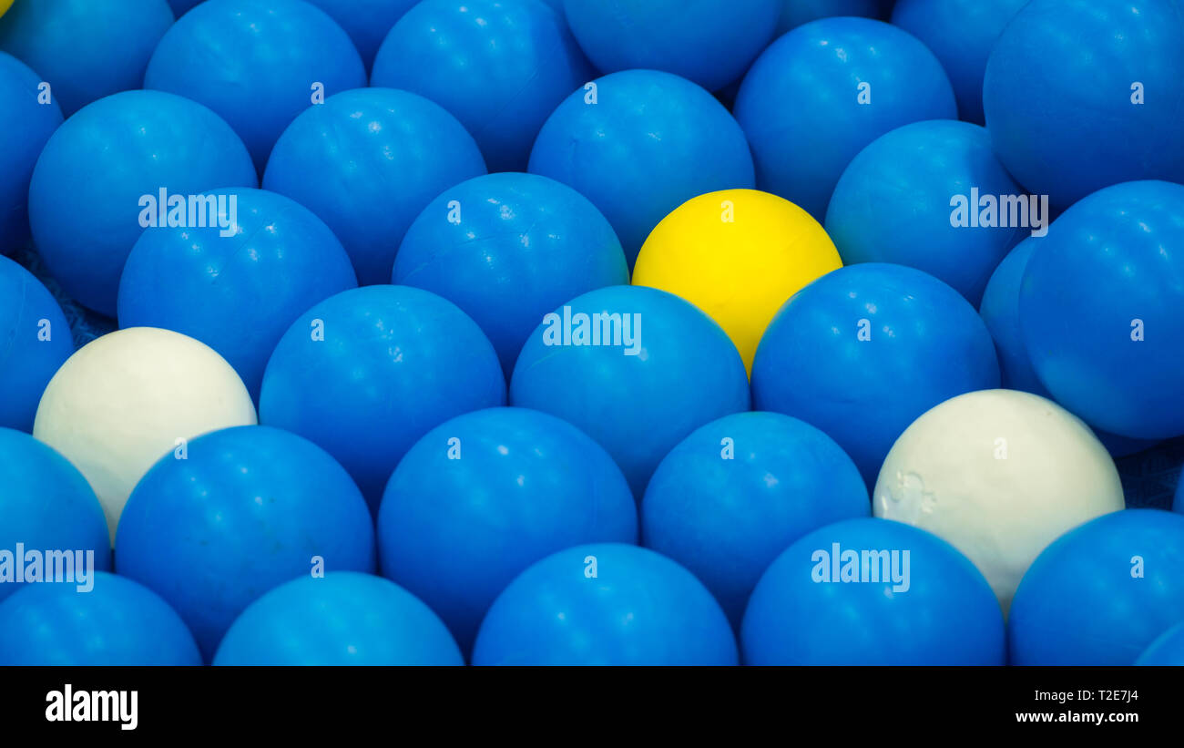 The sponge ball pool at playground for happiness time Stock Photo Alamy