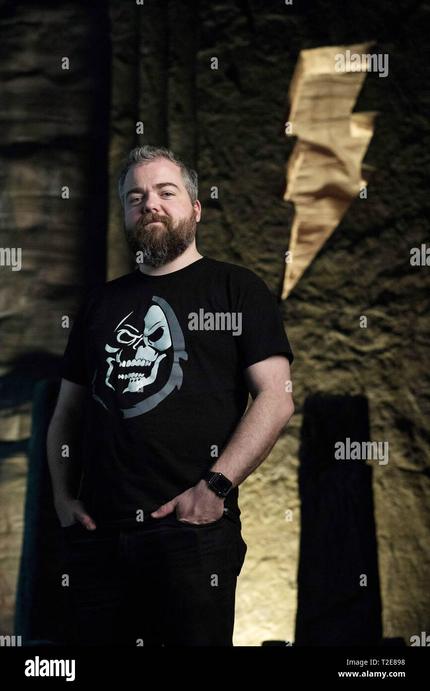 SHAZAM!, Director David F. Sandberg, 2019. ph Steve Wilkie / © Warner