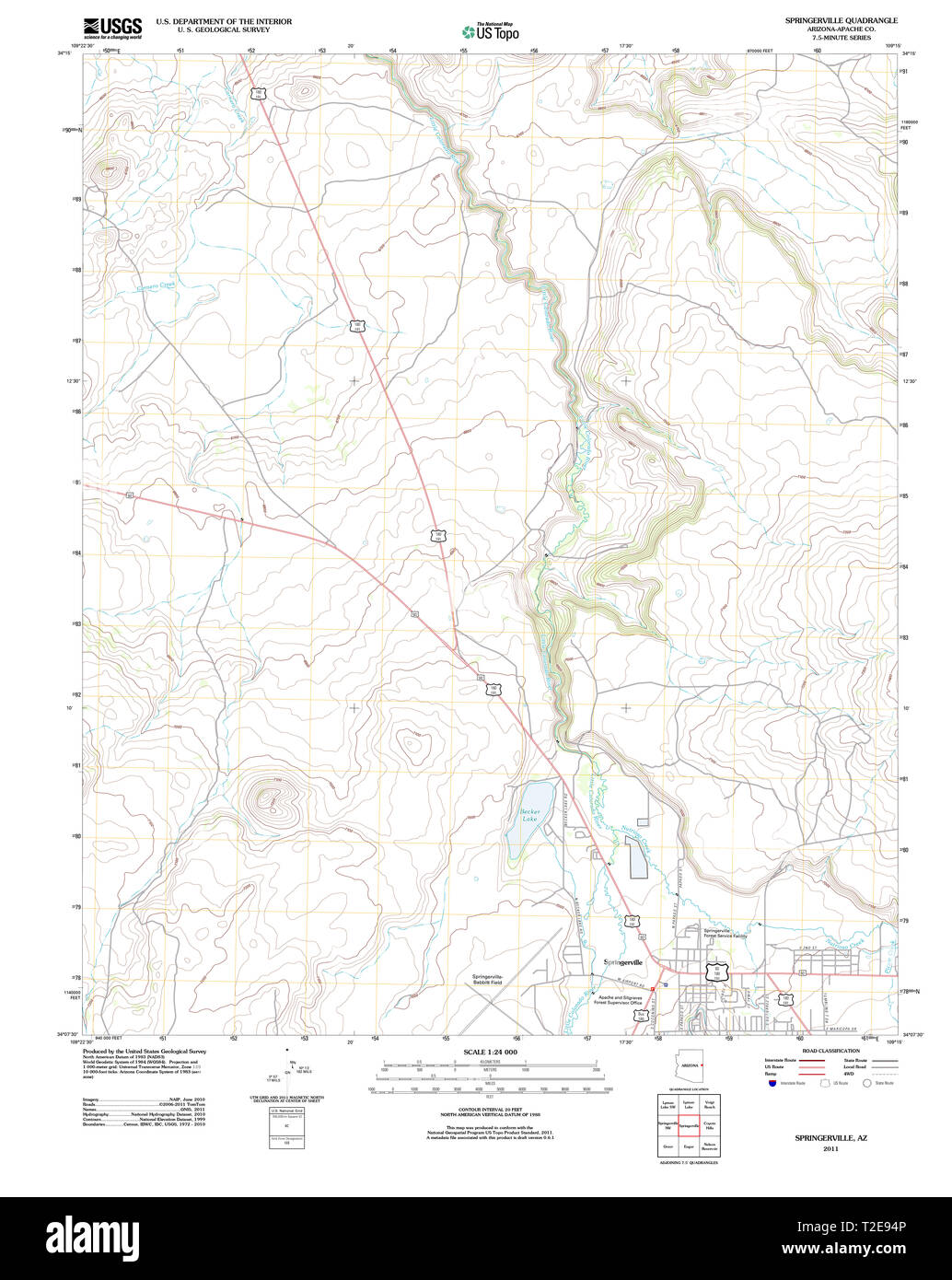 Springerville hi-res stock photography and images - Alamy