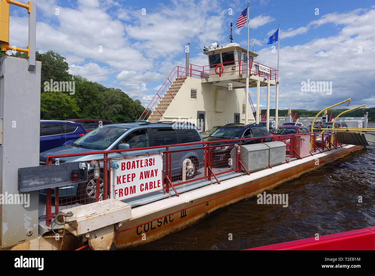 Merrimac ferry wisconsin river hires stock photography and images Alamy