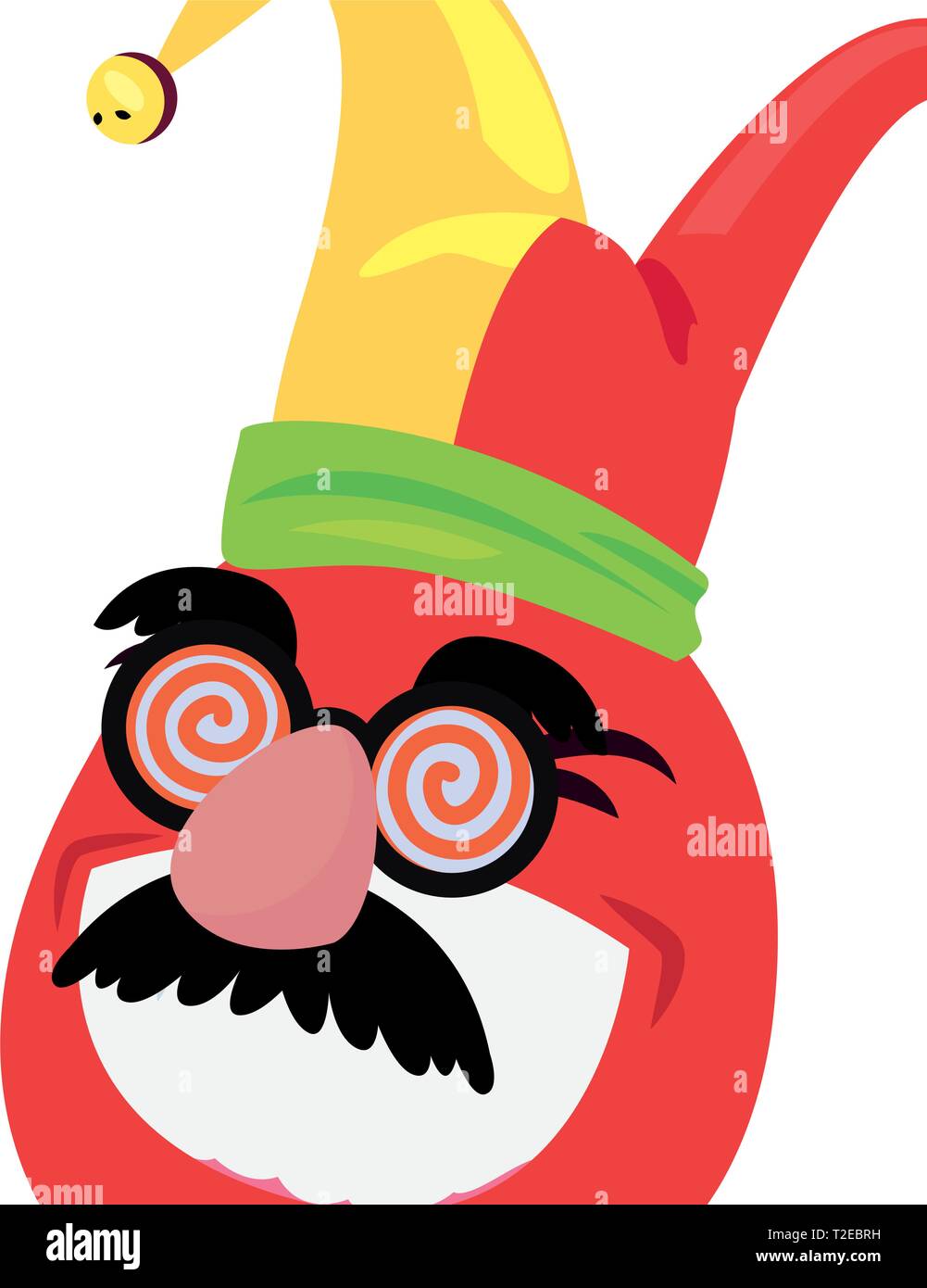 emoji face april fools day vector illustration Stock Vector Image & Art ...