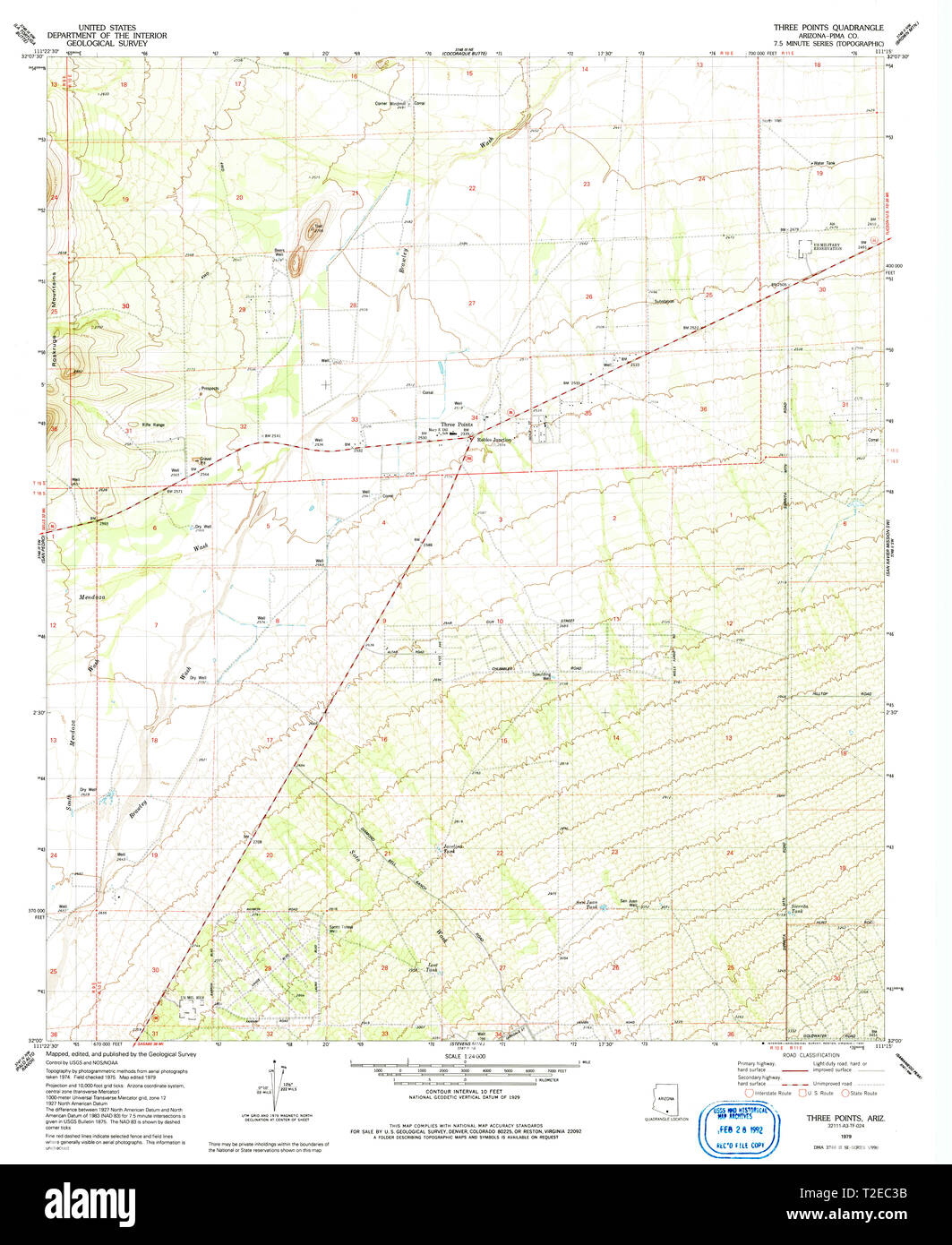 Three points arizona Cut Out Stock Images & Pictures Alamy