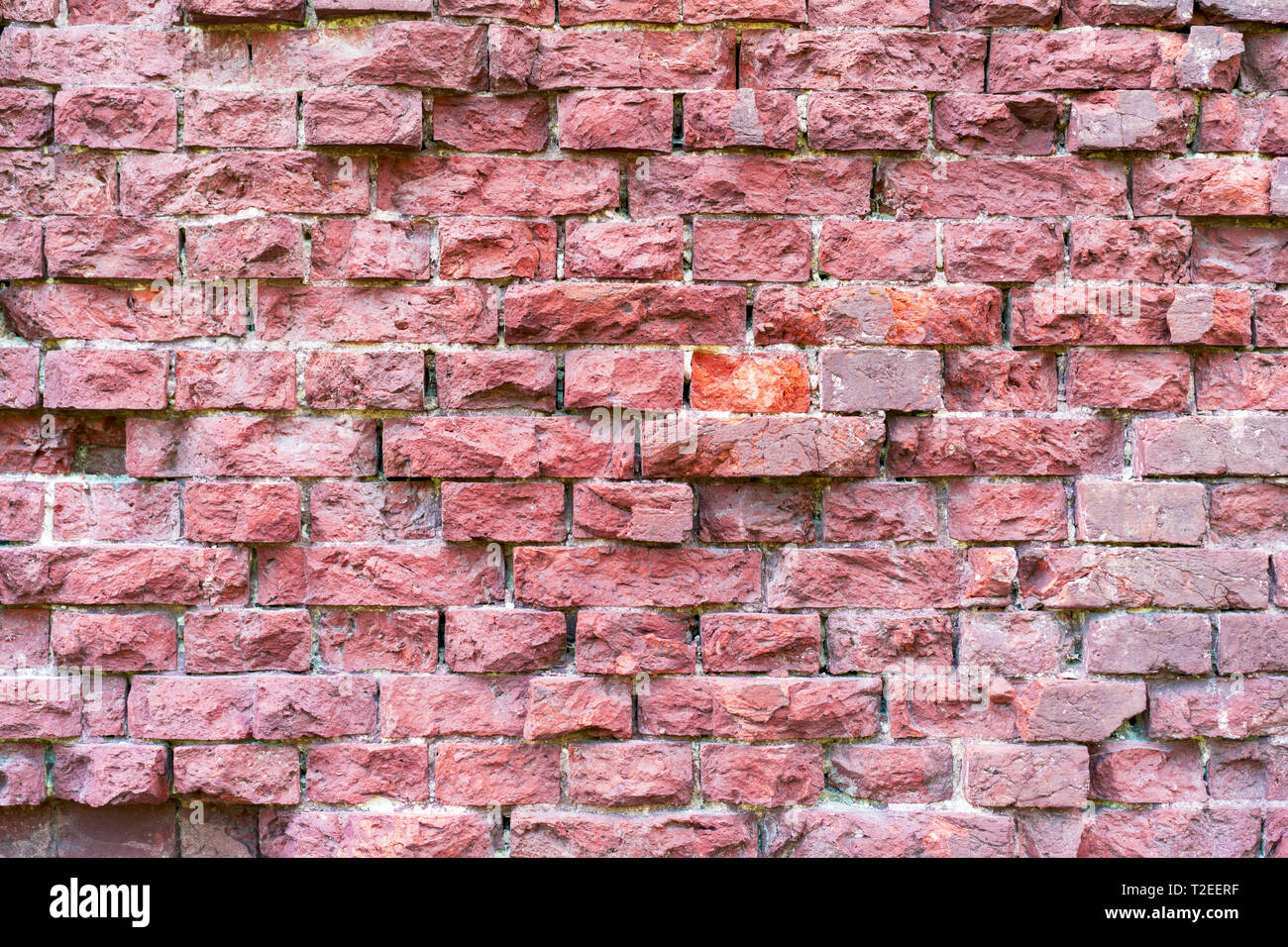 Background of old vintage dirty brick wall Stock Photo - Alamy