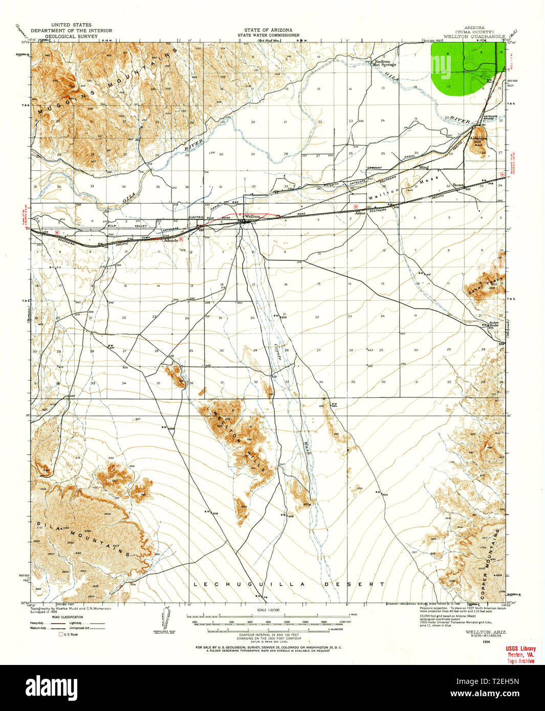 Wellton map hires stock photography and images Alamy