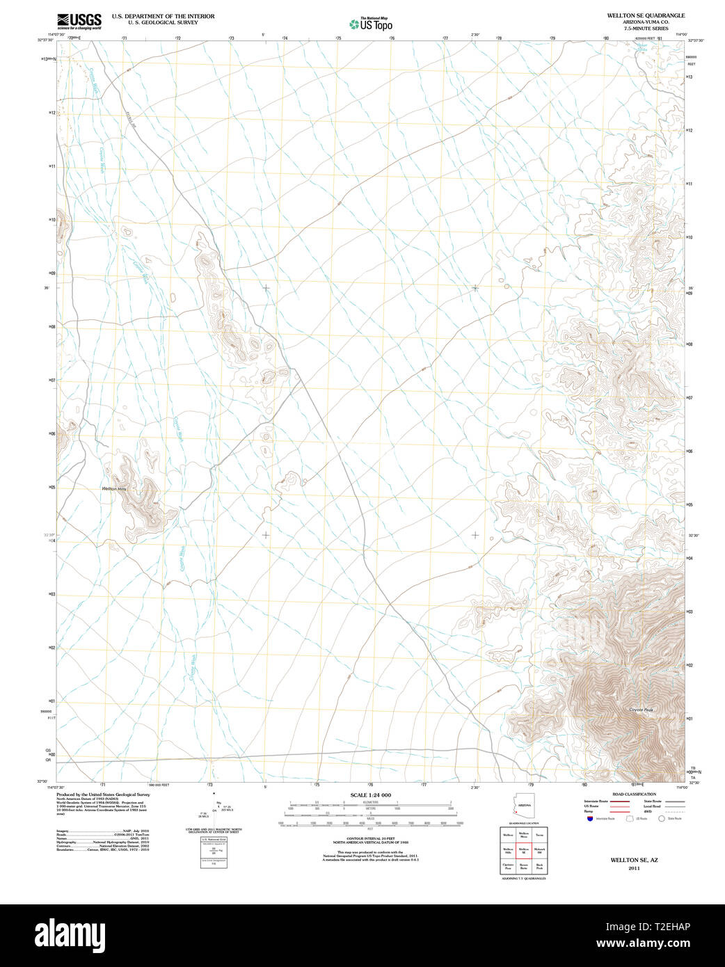 Wellton map hires stock photography and images Alamy