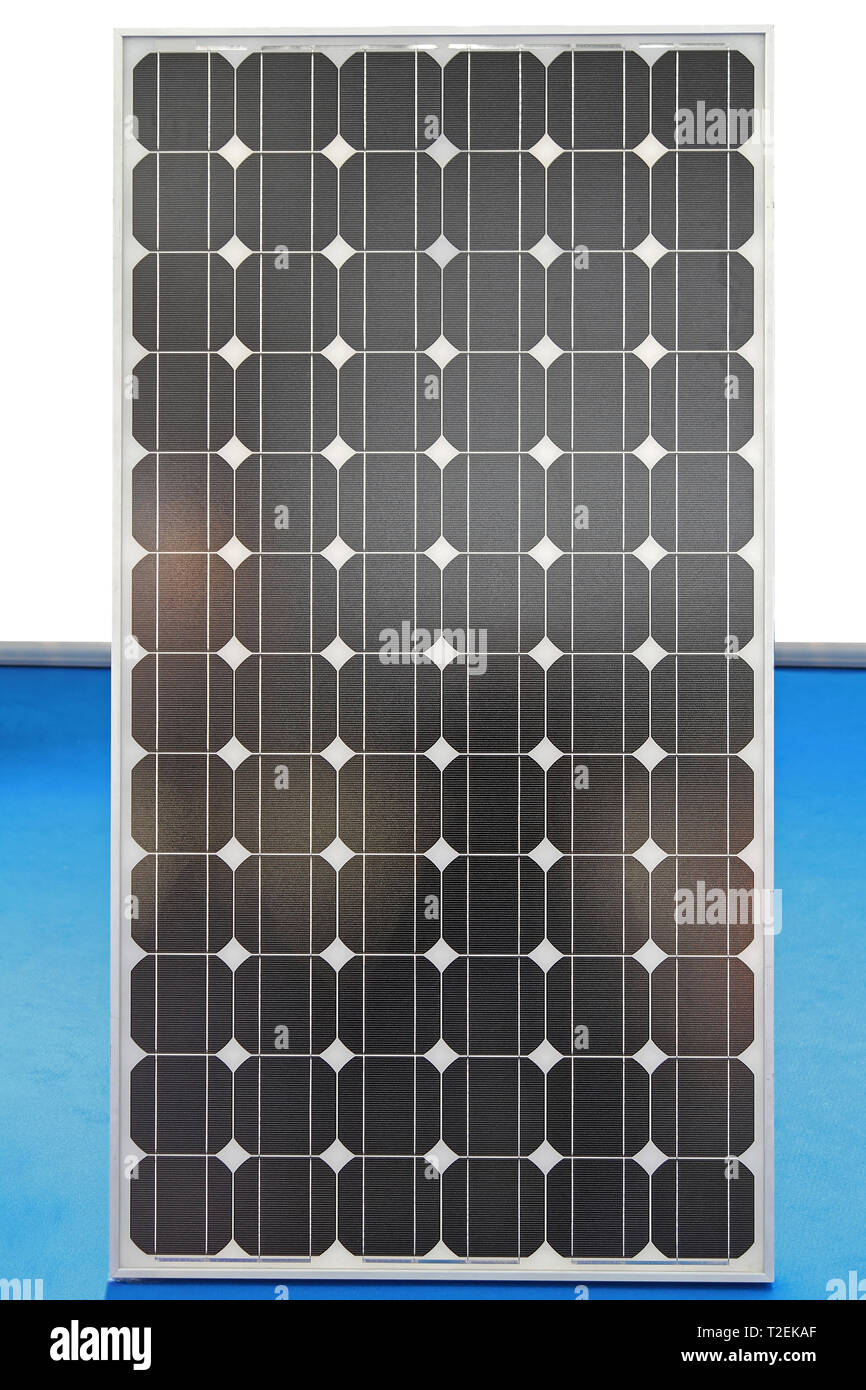 Photovoltaic Solar Panel Renewable Energy Source From Sun Stock Photo ...