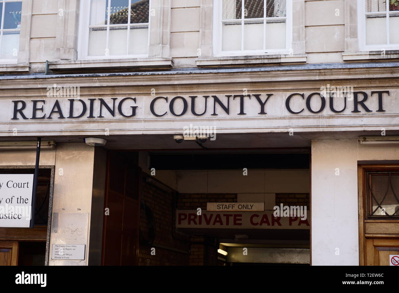 Reading County Court, Reading, UK Stock Photo Alamy