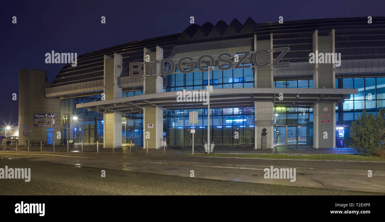 Bydgoszcz Ignacy Jan Paderewski airport. Poland Stock Photo Alamy