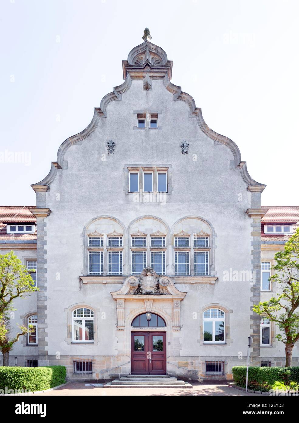 Local Court, Main Building, Itzehoe, Schleswig-Holstein, Germany Stock Photo