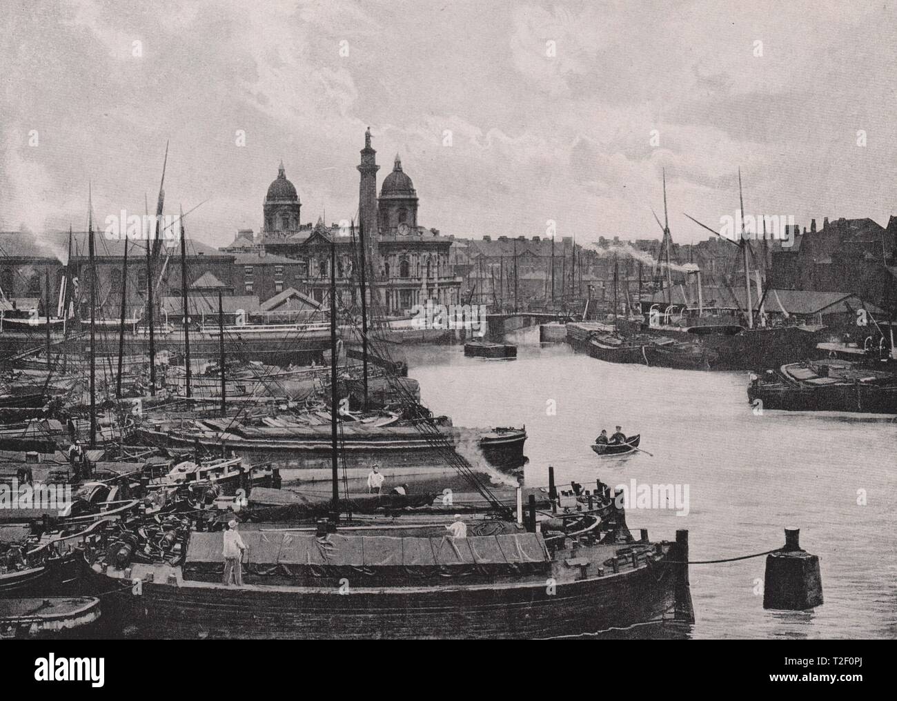 Hull, From The Docks Stock Photo