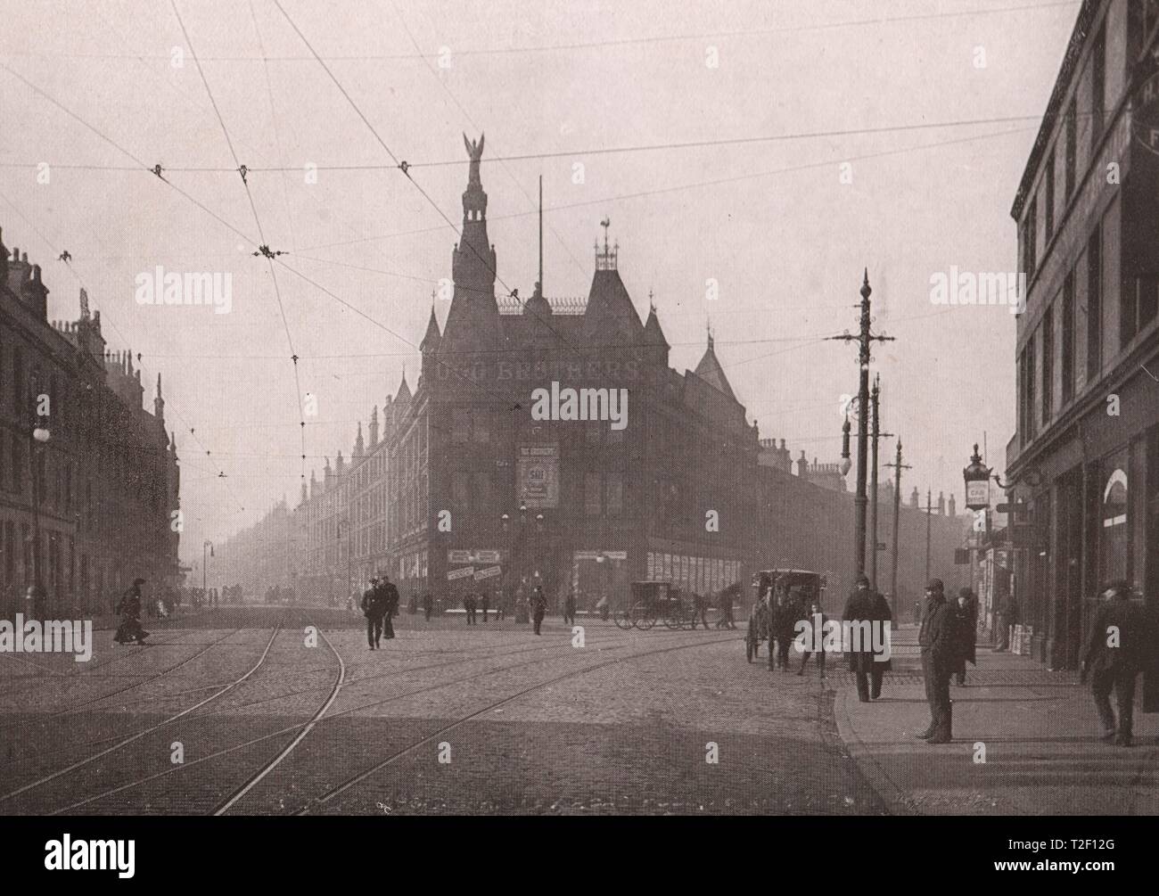 Paisley Road Toll, Looking West Stock Photo Alamy