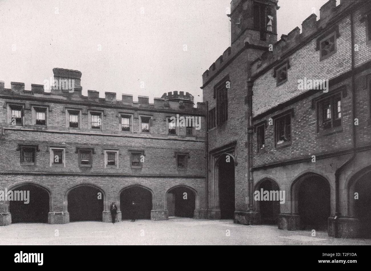 Rugby School, The Quad Stock Photo Alamy