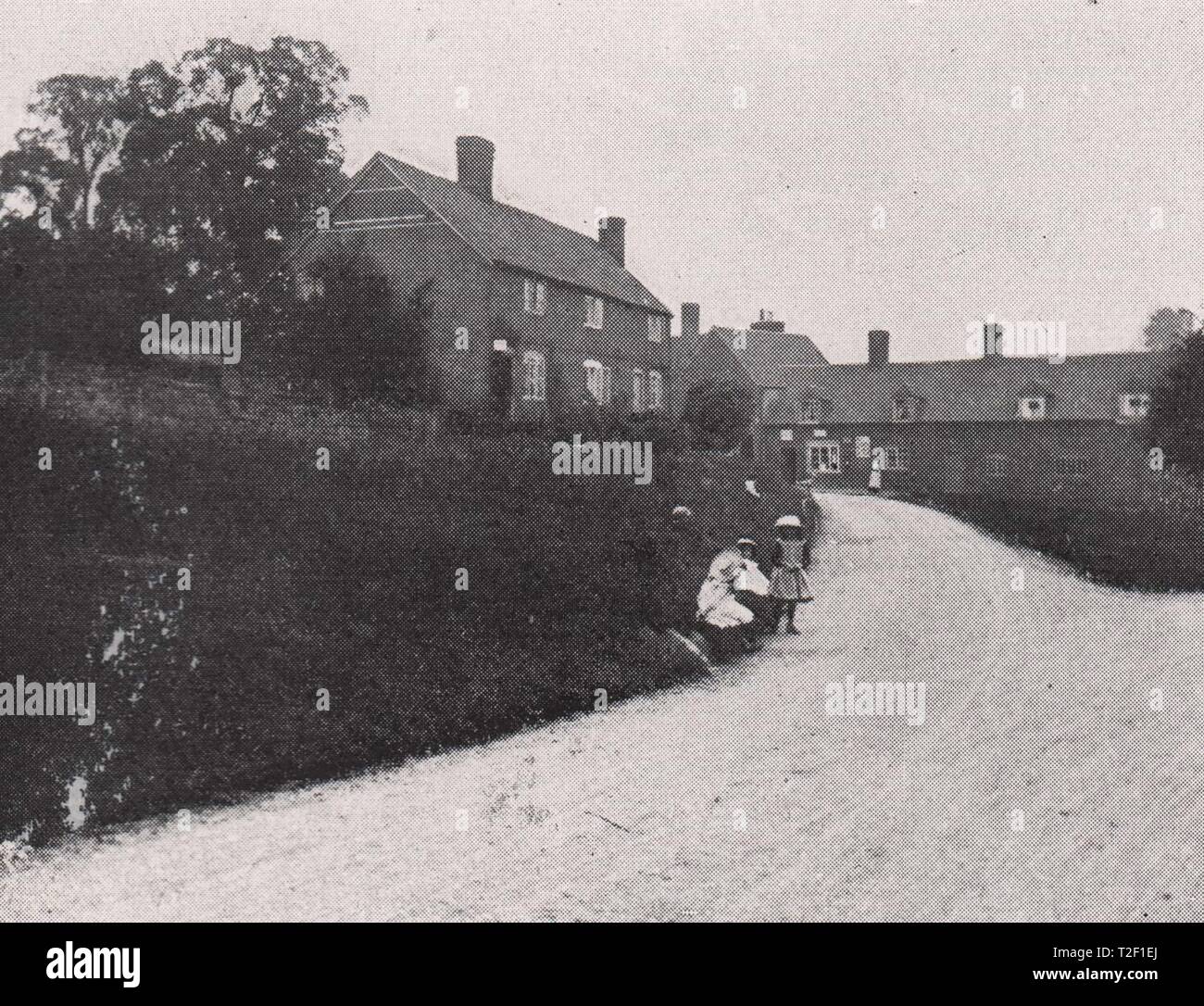 Stoneleigh Village Stock Photo Alamy