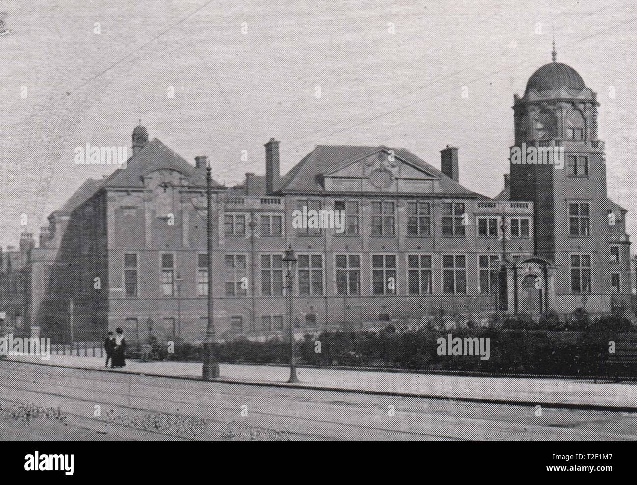 Secondary School, Blackpool Stock Photo Alamy