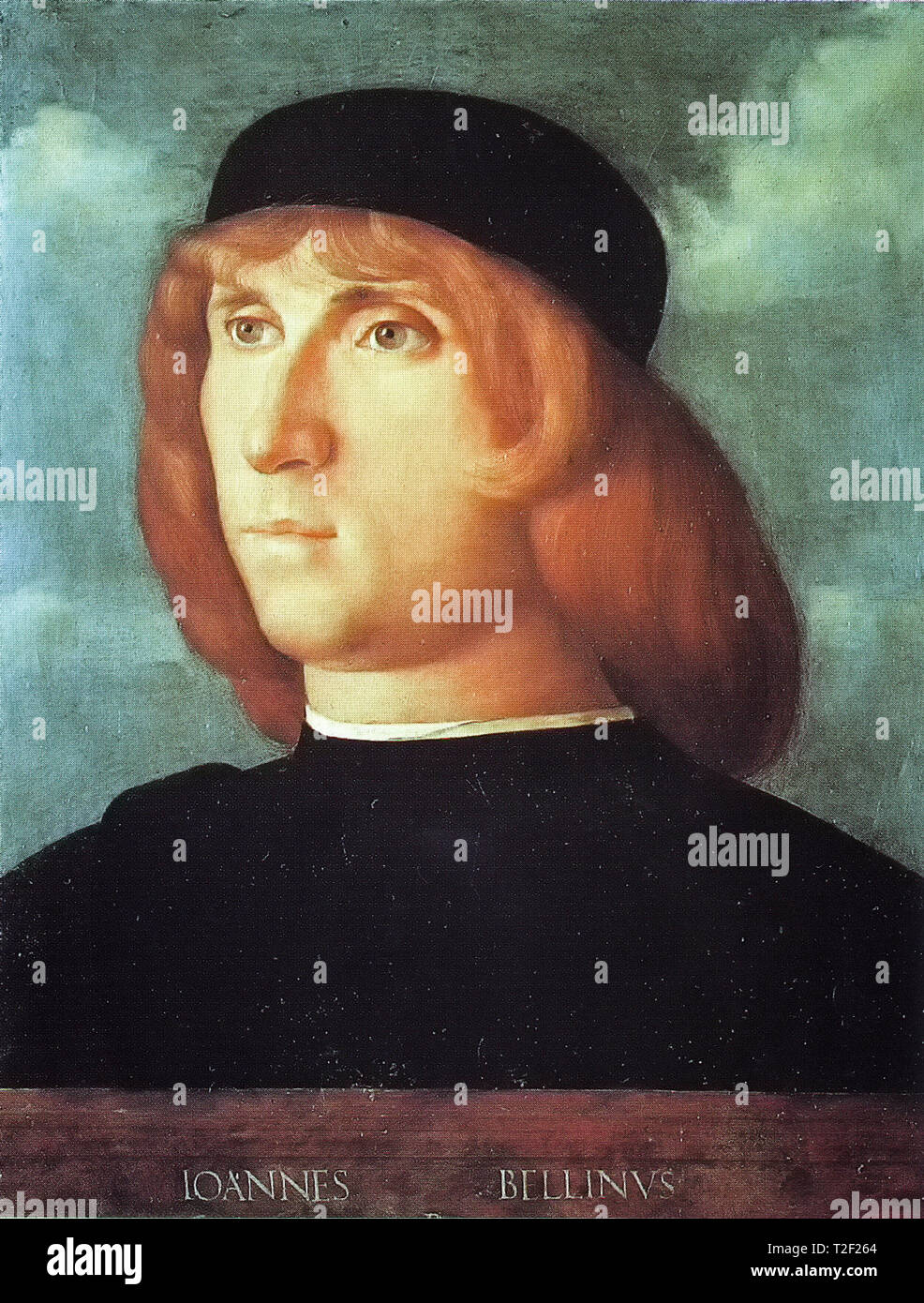 Giovanni Bellini (c.1430-1516), Self Portrait, painting, c. 1500 Stock ...