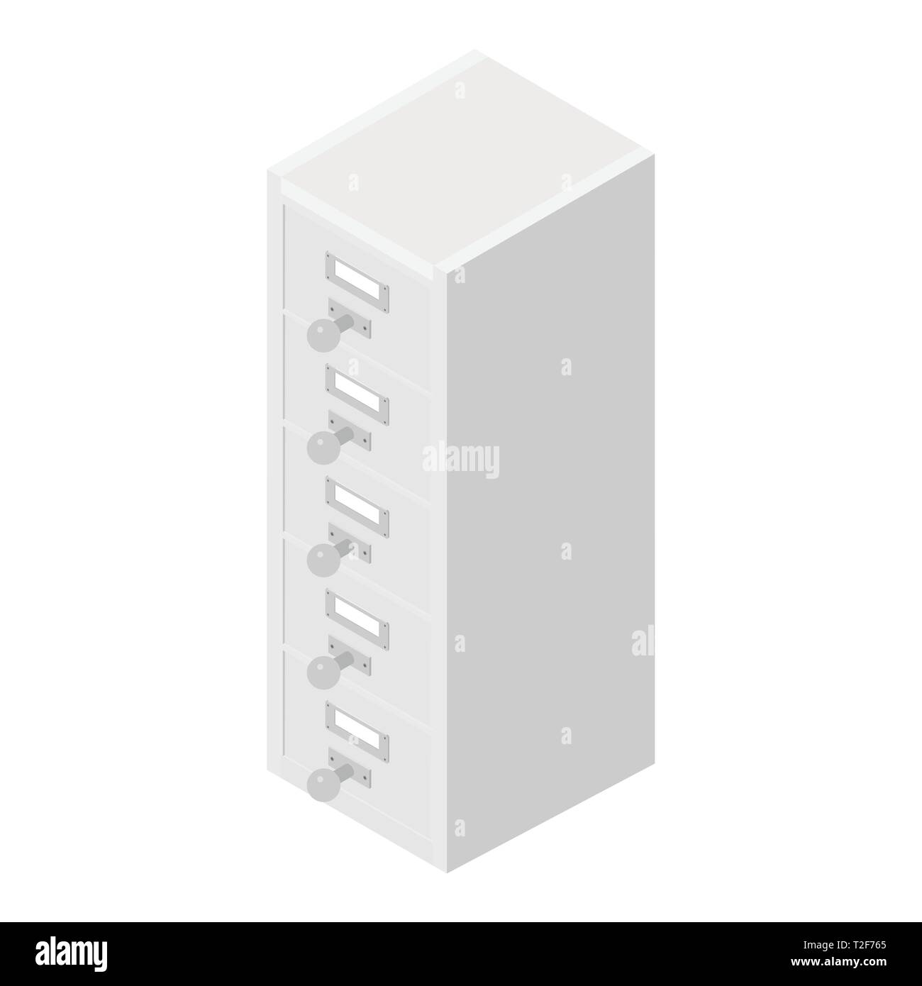 Library or archive reference card catalog. Database, knowledge base concept Stock Vector