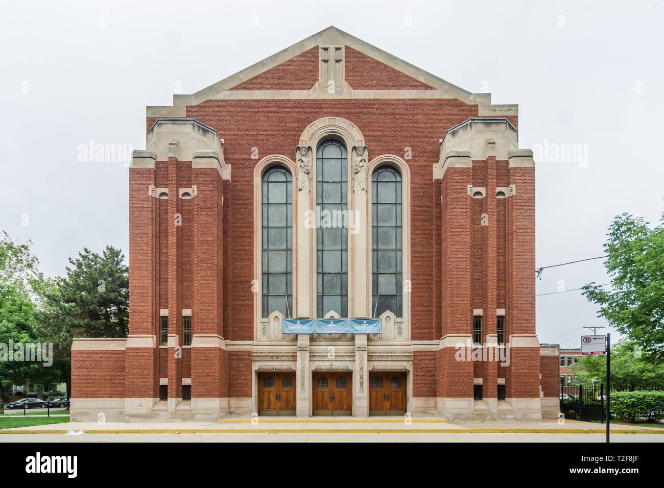 Exterior of St. Wenceslaus Roman Catholic Church Stock Photo Alamy