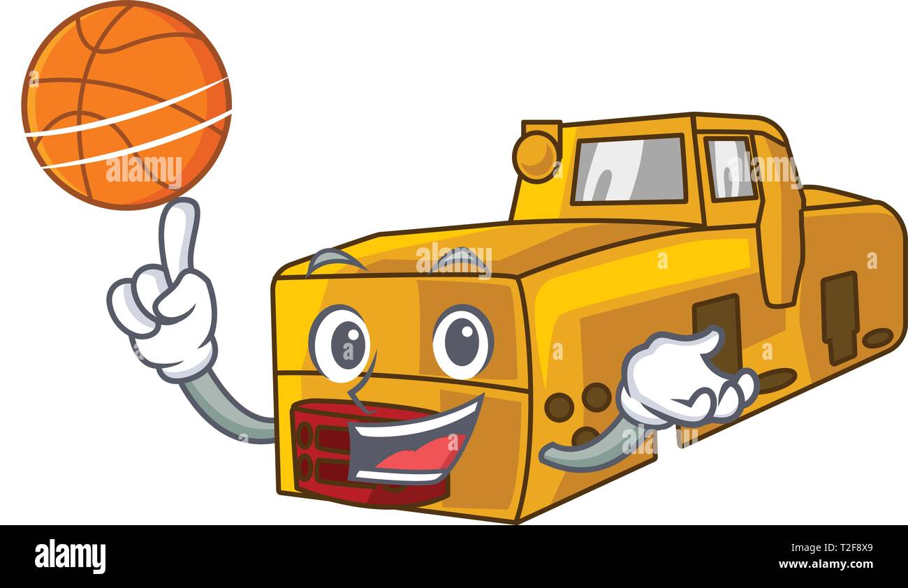 Electric mine locomotive Stock Vector Images - Alamy