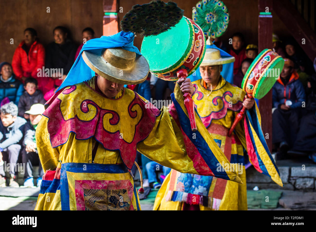 Tibetan drum hi-res stock photography and images - Alamy