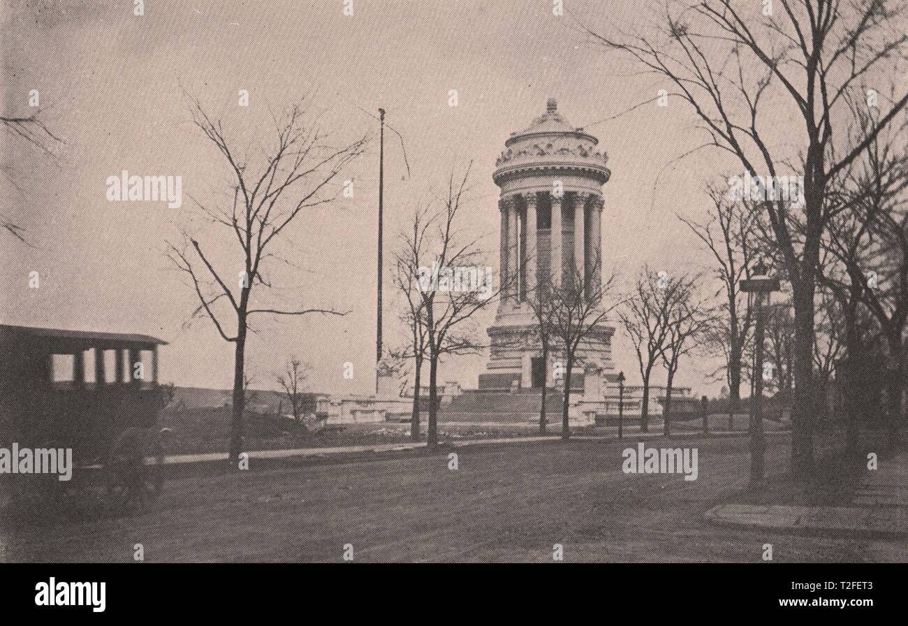 Soldiers' and Sailors' Monument-Riverside Drive Stock Photo