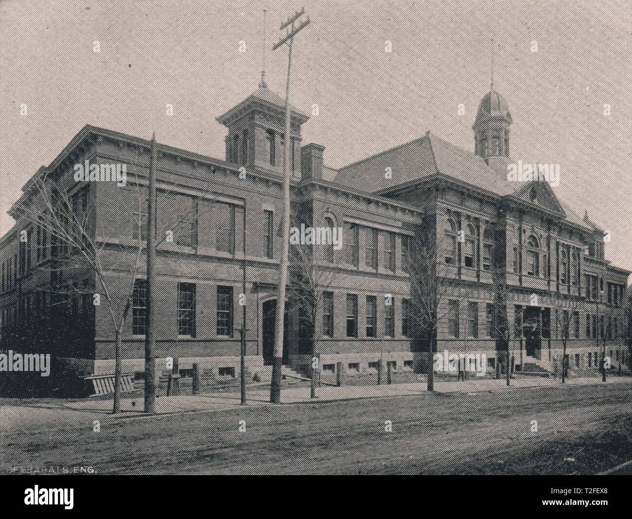 Vintage and high school hi-res stock photography and images - Alamy