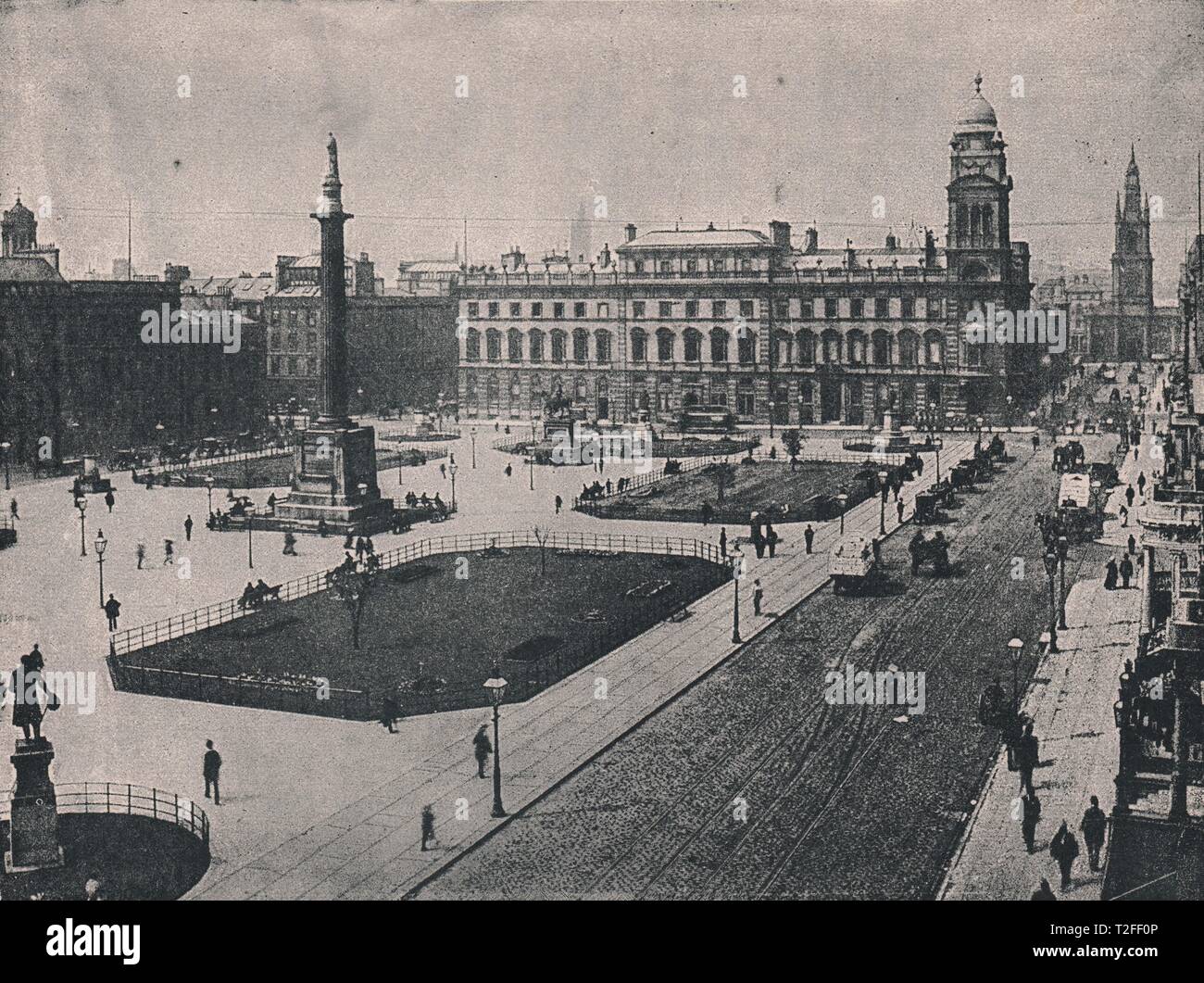 St. George's Square, Glasgow Stock Photo - Alamy