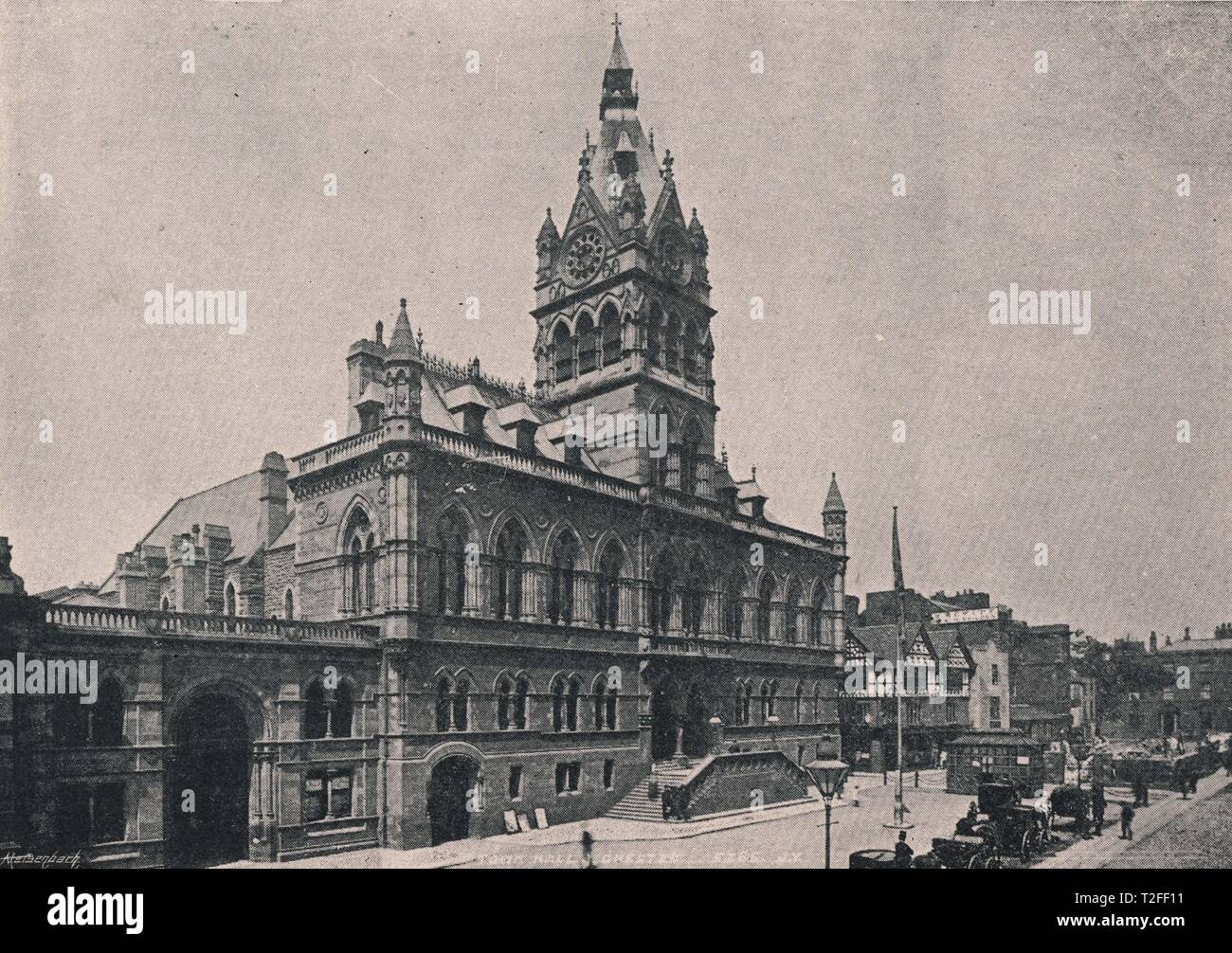 Chester Town Hall Stock Photo Alamy