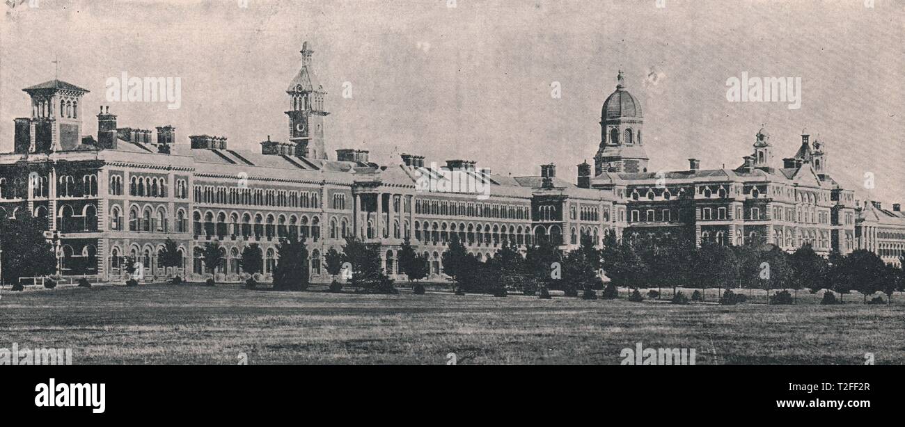 Netley Hospital Stock Photo