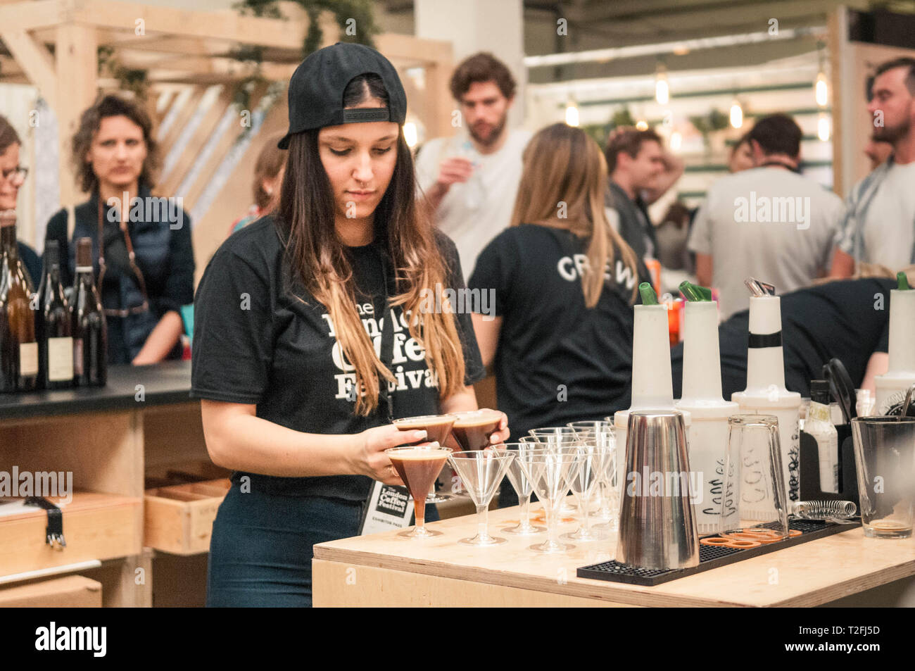 Staff T-Shirt For Bar / Restaurant Or Concert Event Festival Staff T-Shirt For Bar / Restaurant Or Concert Event Festival