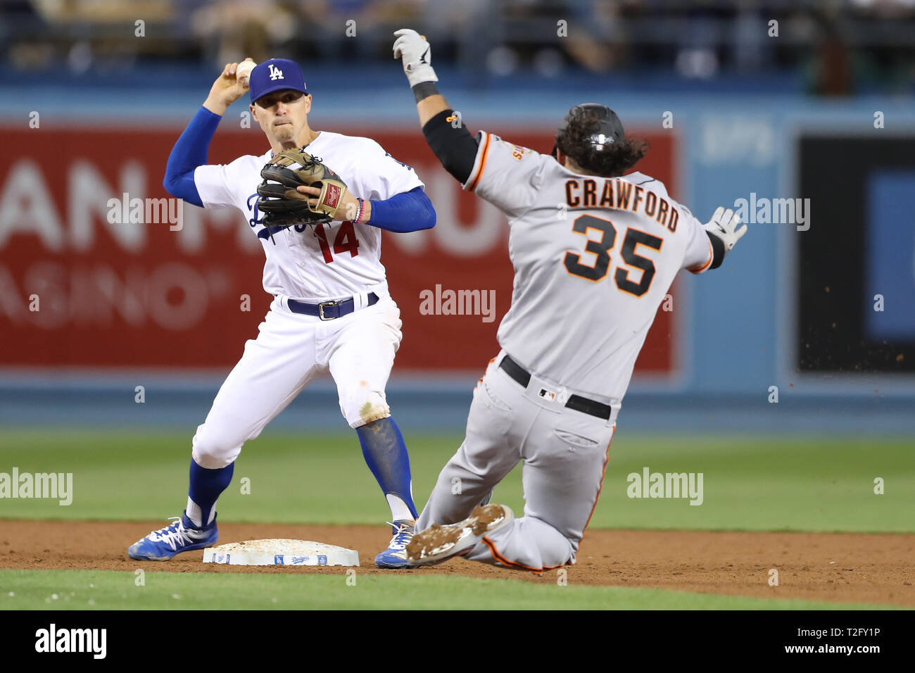 Women's Los Angeles Dodgers #14 Enrique Hernandez Number Black