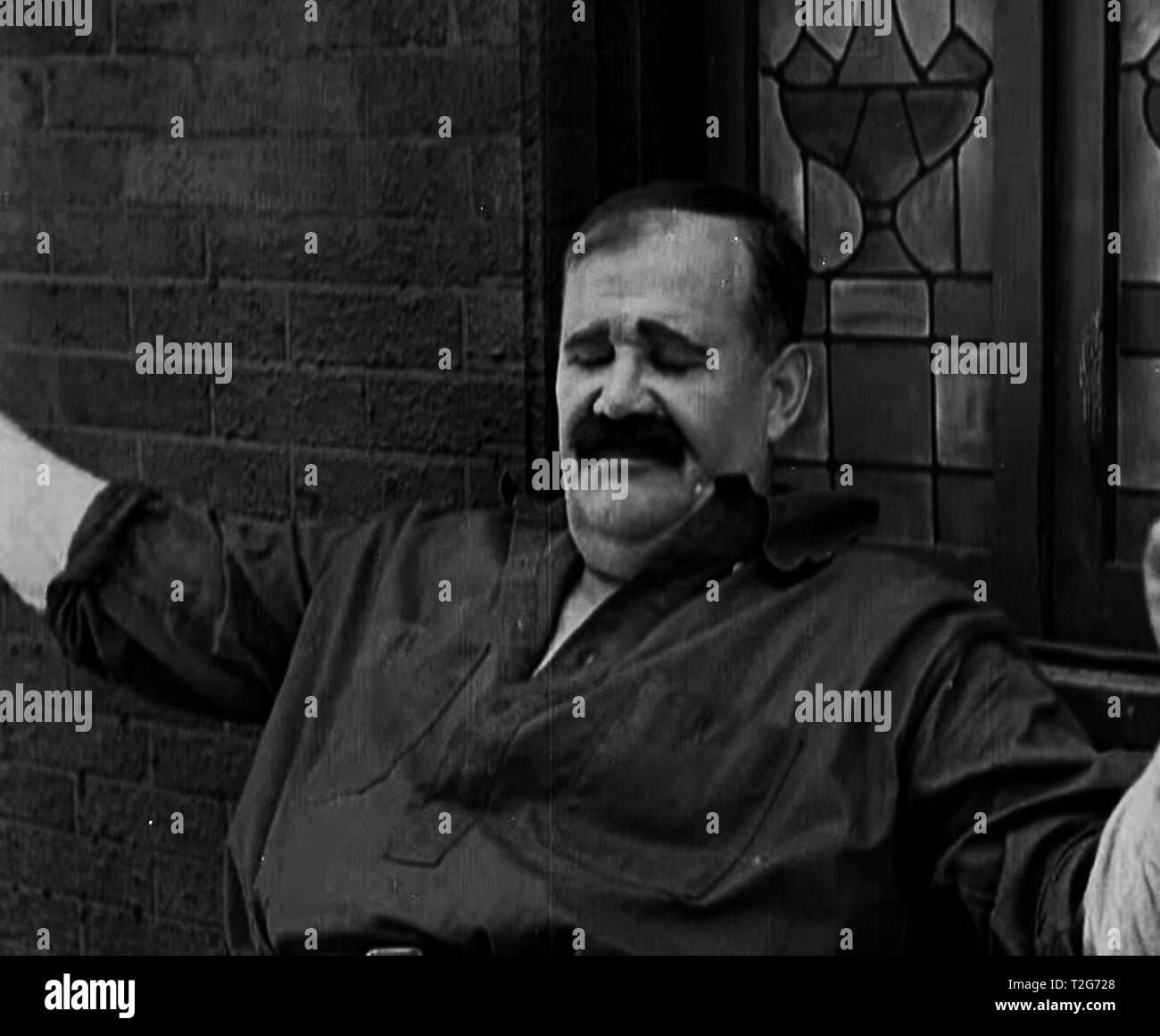 Buster Keaton Movie screen 1920 Stock Photo Alamy