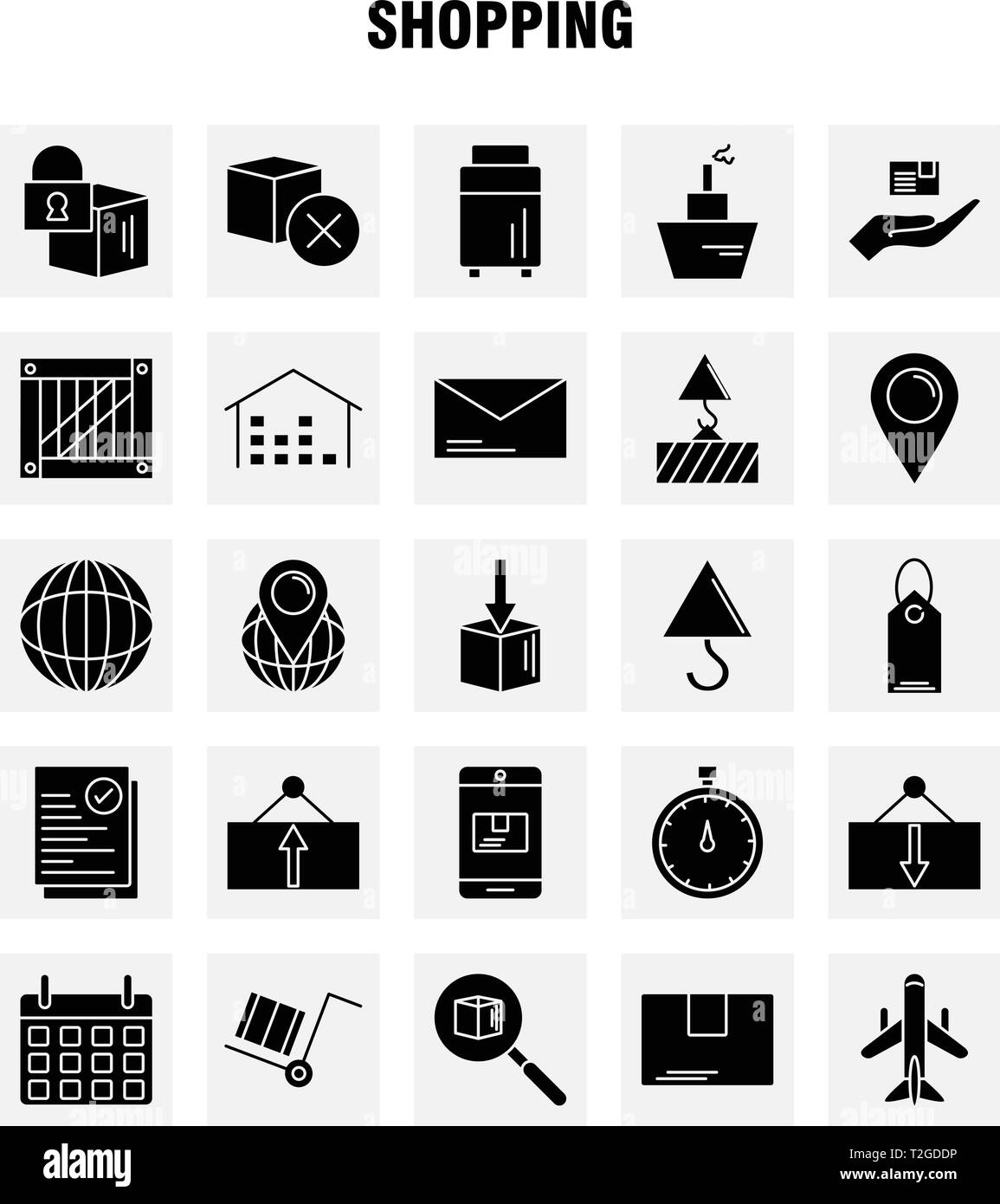 Shopping Solid Glyph Icon for Web - Shopping Solid Glyph Icon For Web Print And Mobile Uxui Kit Such As Box Delivery Shipping Lock Cargo Delivery Package Shipping Pictogram P T2GDDP 