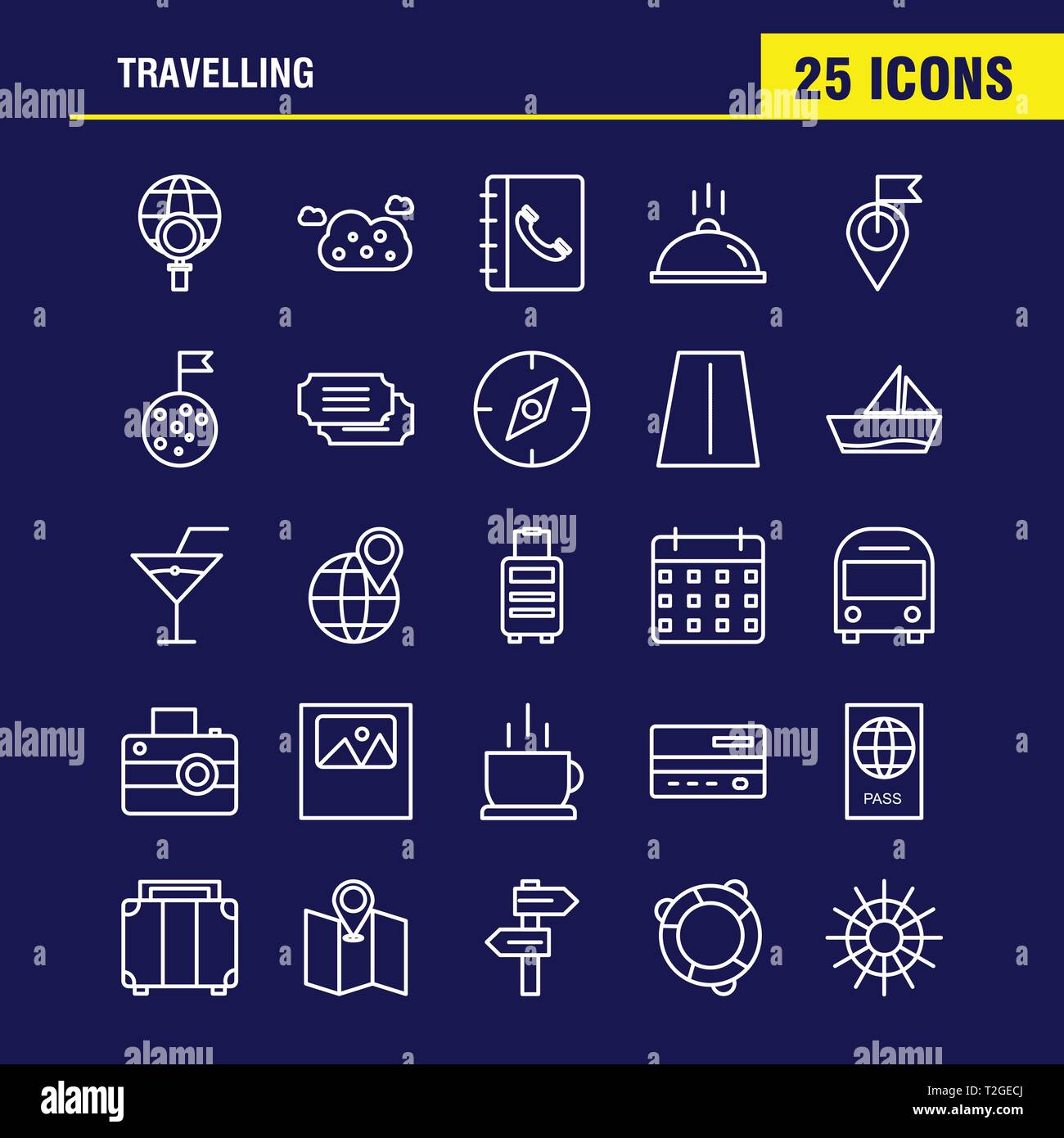 Sports Line Icons Set For Infographics, Mobile UX/UI Kit And Print