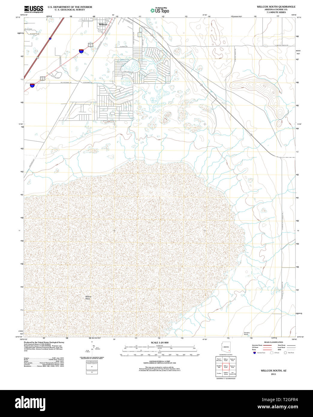 Willcox map hires stock photography and images Alamy