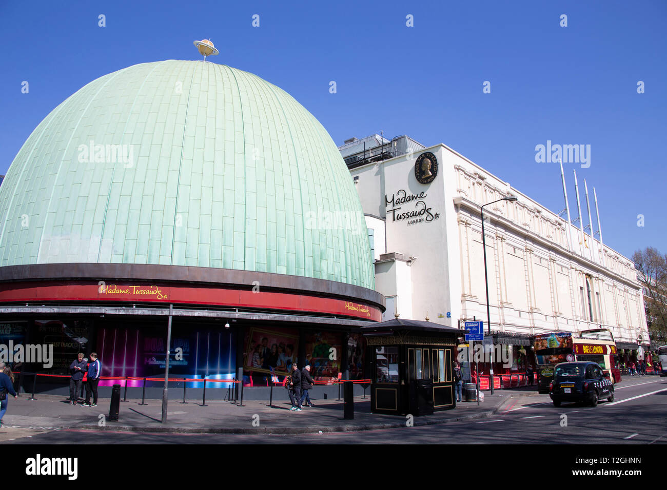 Madame Tussauds, London Stock Photo