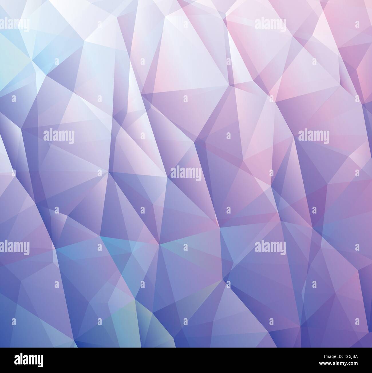 Abstract 3d blue vector background made from triangles Stock Vector ...