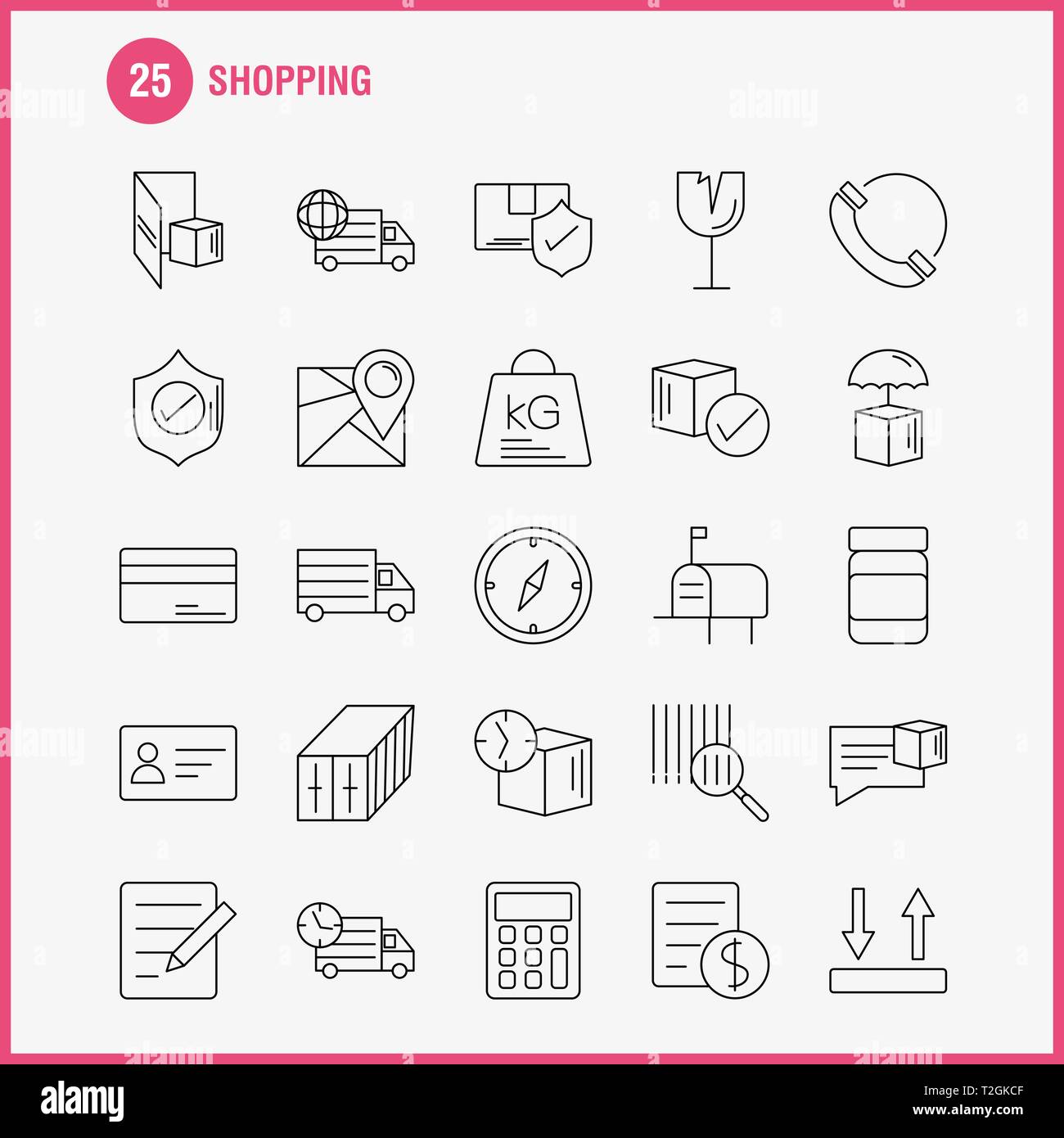 Shopping Line Icon for Web Print - Shopping Line Icon For Web Print And Mobile Uxui Kit Such As Bottle Health Shipping Delivery World Transport Map Delivery Pictogram Pack T2GKCF 