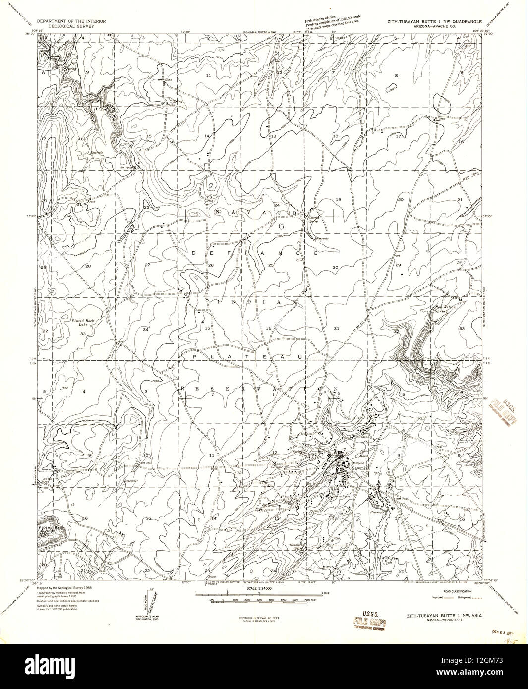 Tusayan Map Az Maps 1 High Resolution Stock Photography and Images - Alamy