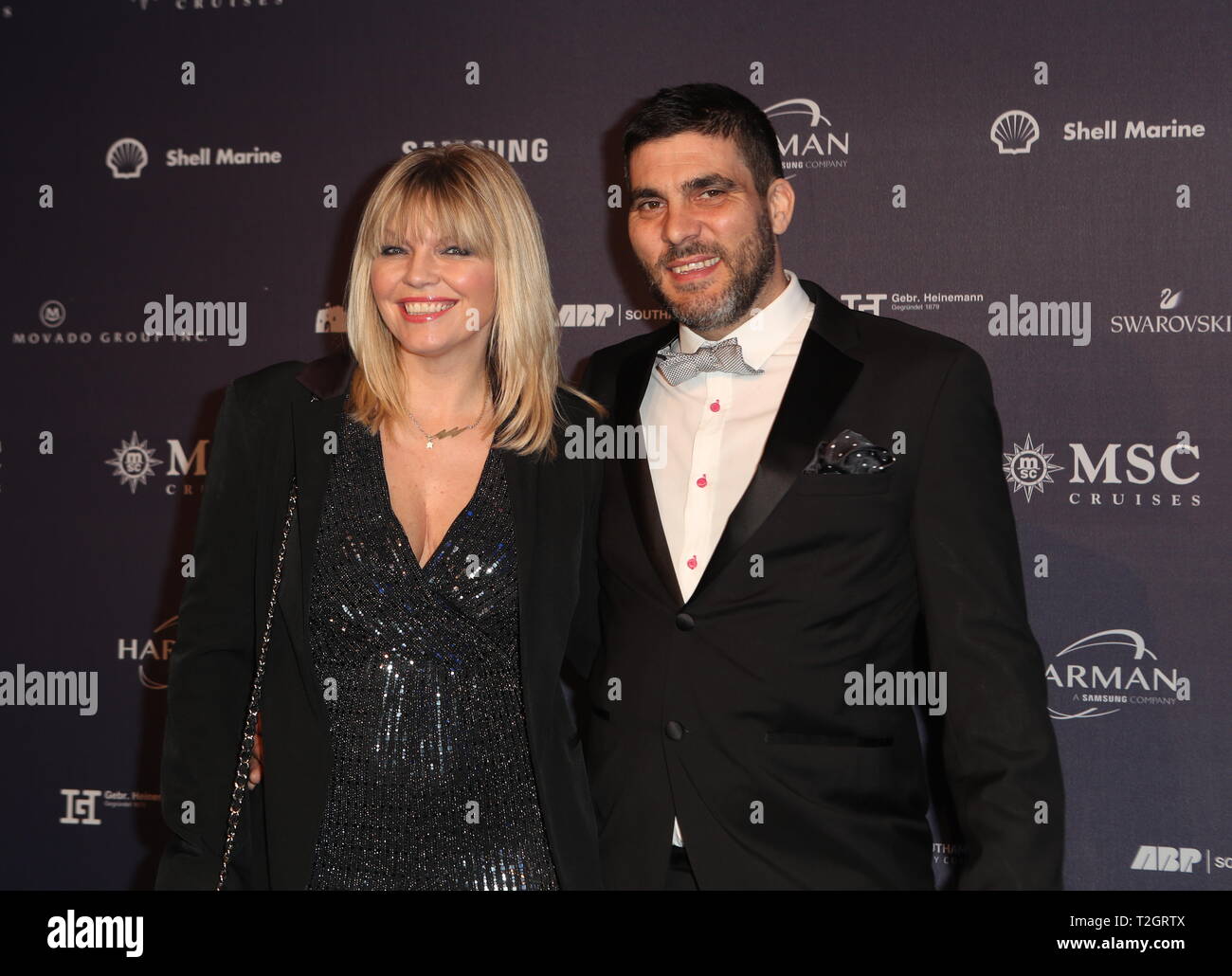 Celebrities attend the christening of MSC Bellissima ahead of it’s