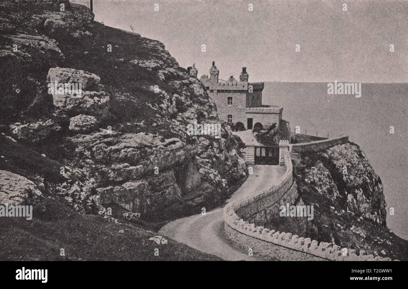 The Lighthouse Llandudno Stock Photo Alamy