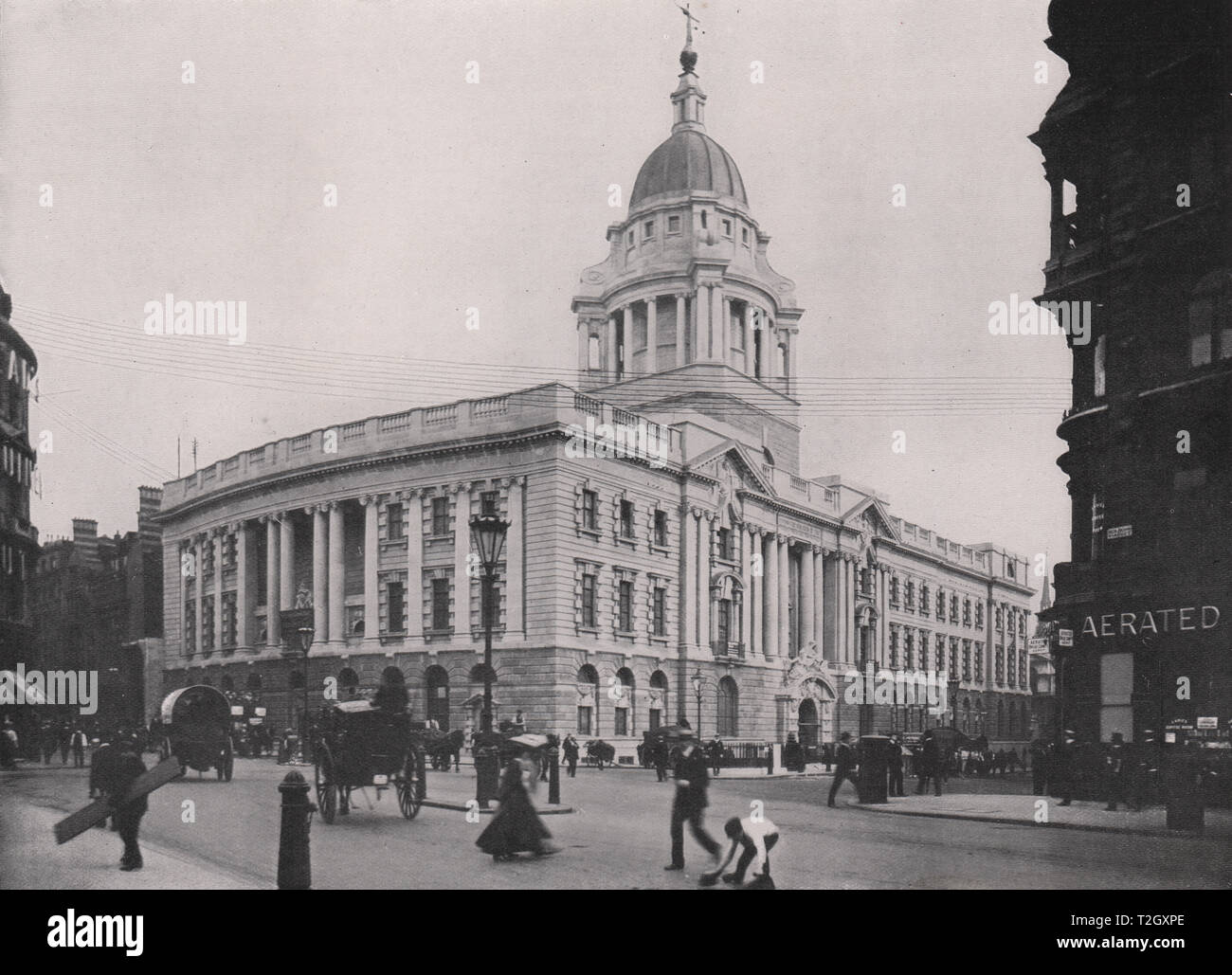 New Central Criminal Court, Old Bailey Stock Photo